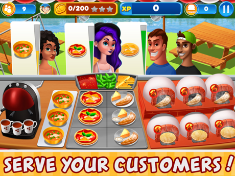Cheats for Cooking Games Restaurant Fever