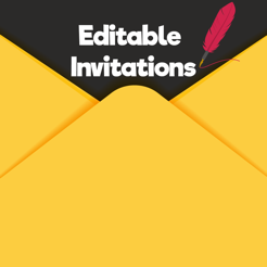 ‎Editable Invitations