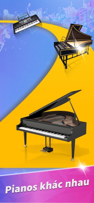 Gạch nhạc Piano: Bài hát nhạc