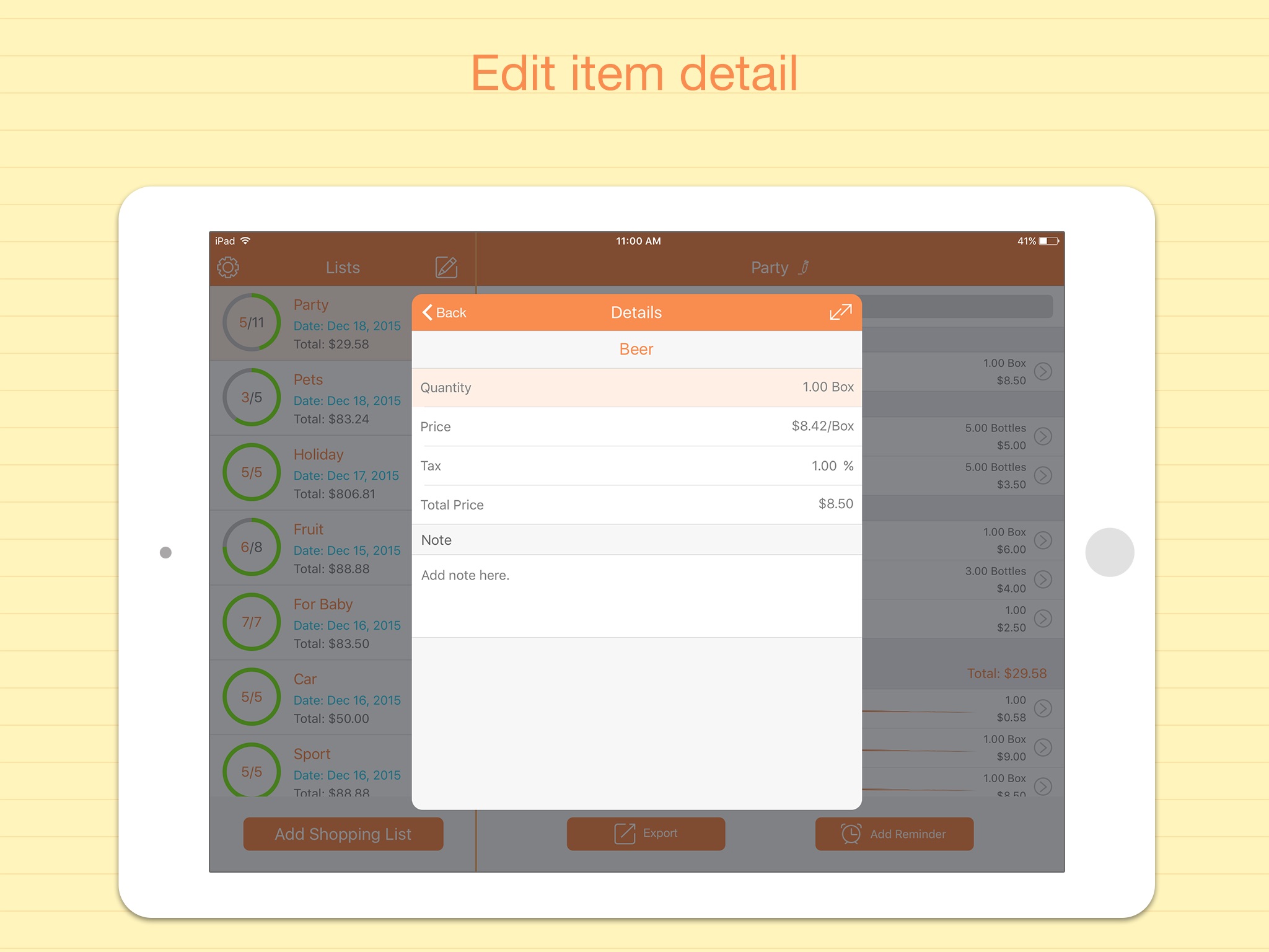 Best Shopping List Pro: To-do screenshot 2