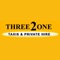 At Three 2 One Private Hire and Taxis Gloucester and Cheltenham we are committed to providing the best professional service to our customers in terms of speed, efficiency, reliability and quality of service