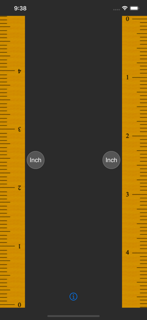 inch ruler iphone