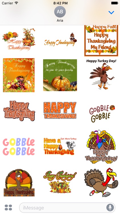 Animated Thanksgiving Day Gif screenshot-3