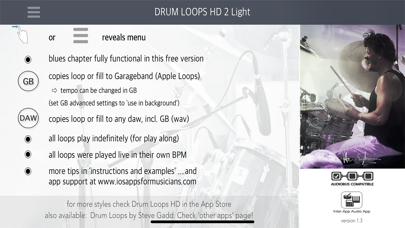How to cancel & delete Drum Loops HD 2 Light from iphone & ipad 1