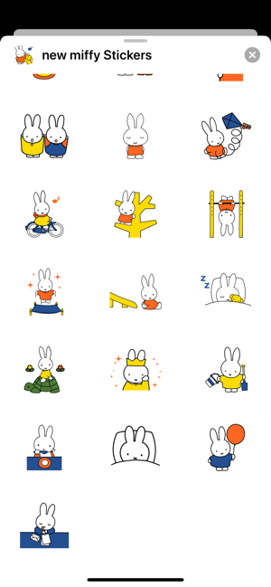 New miffy Stickers(圖3)-速報App