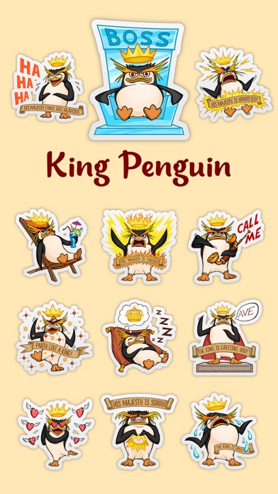 How to cancel & delete King Penguin by Inno Studio from iphone & ipad 1