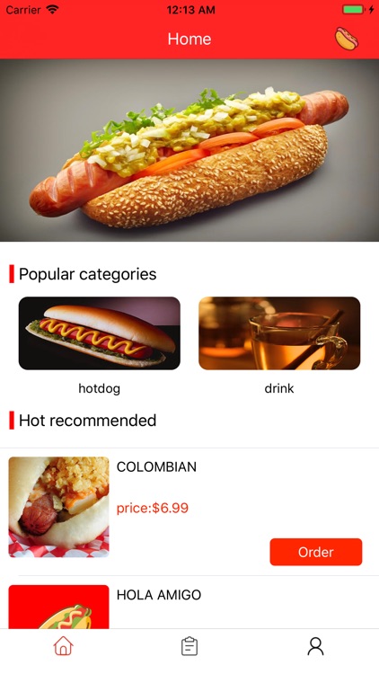 delicious hotdogs