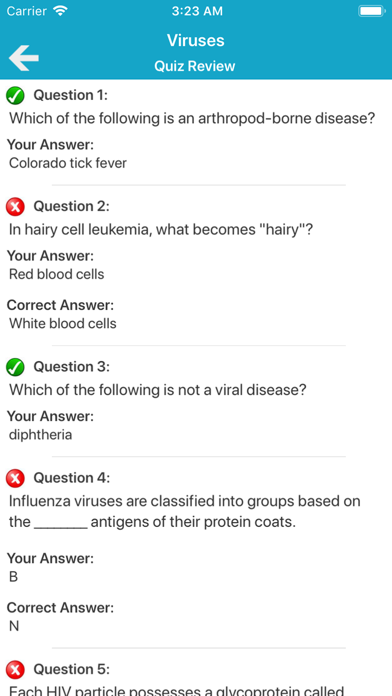 Medical Microbiology Quiz screenshot 4