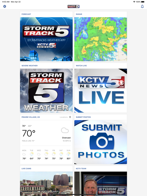 Kansas City Weather Radar KCTVのおすすめ画像1