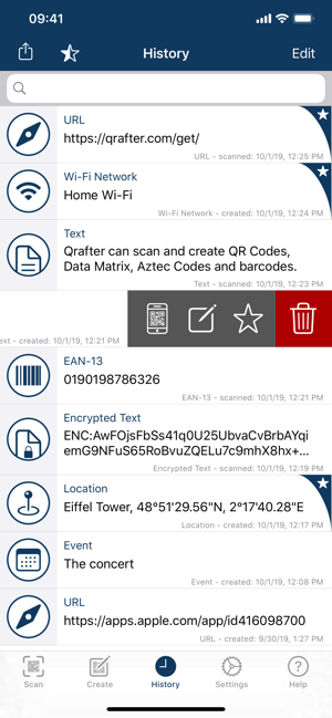‎Qrafter: QR Code Reader Screenshot
