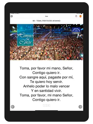 Screenshot 2 Himnos y Coros IDMJI iphone