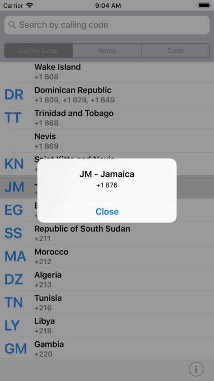 Country Code Directory screenshot-4