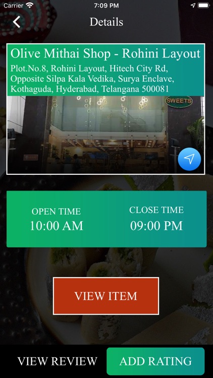 Hyderabad Sweets Customer screenshot-9