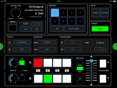 V-1HD Remote - náhled