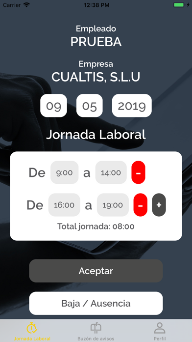 How to cancel & delete Cualtis Registro Jornada from iphone & ipad 3
