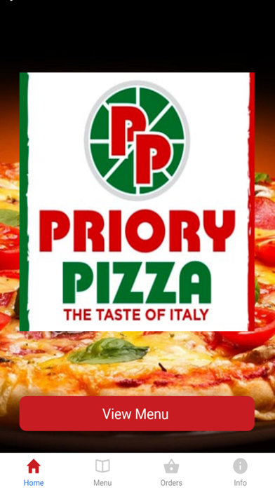 How to cancel & delete Priory pizza L4 from iphone & ipad 1