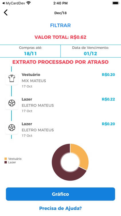 Cartão Mais! screenshot-4