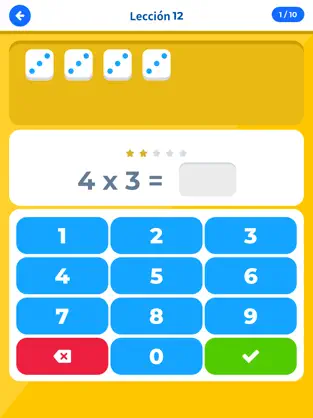 Captura 3 Tabla de Multiplicar IQ iphone