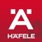 The Häfele Australia app allows you to quickly access product data, Cad drawings, Installation instructions and the door weight calculator