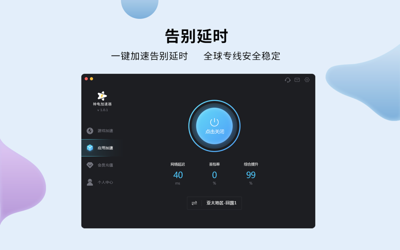 神龟加速器-海外华人听歌追剧必备 screenshot 3
