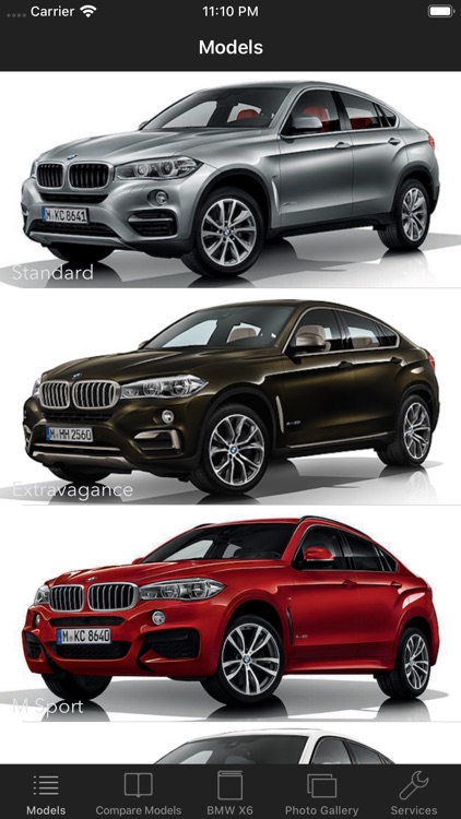 Car Specs BMW X6 F16 2014