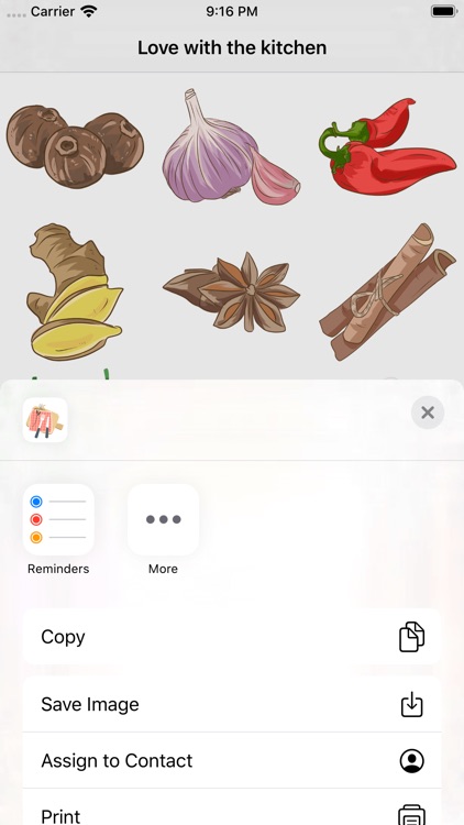 Love with the kitchen