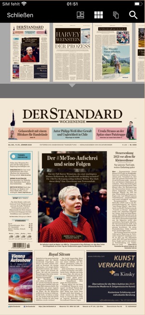 E Paper Der Standard Im App Store