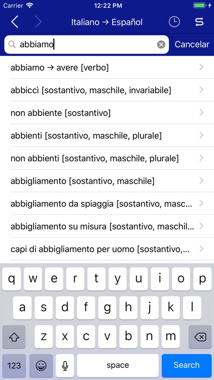 Accio Spanish-Italian screenshot-3