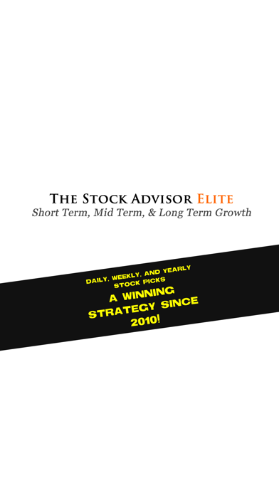 The Stock Advisor Elite review screenshots