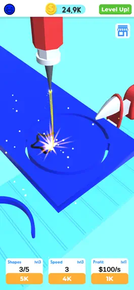 Game screenshot Idle Laser Cut mod apk