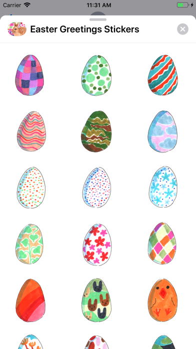 Easter Greetings Stickers screenshot 4
