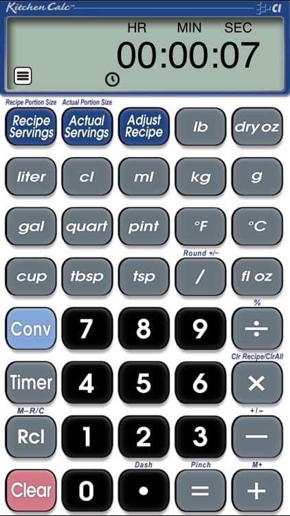 KitchenCalc Pro Culinary Math