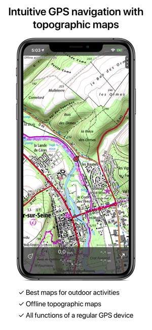 Topo GPS France