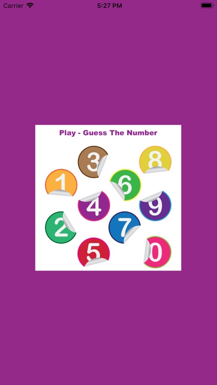 Play - Guess The Number