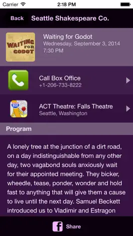 Game screenshot Seattle Shakespeare Company hack