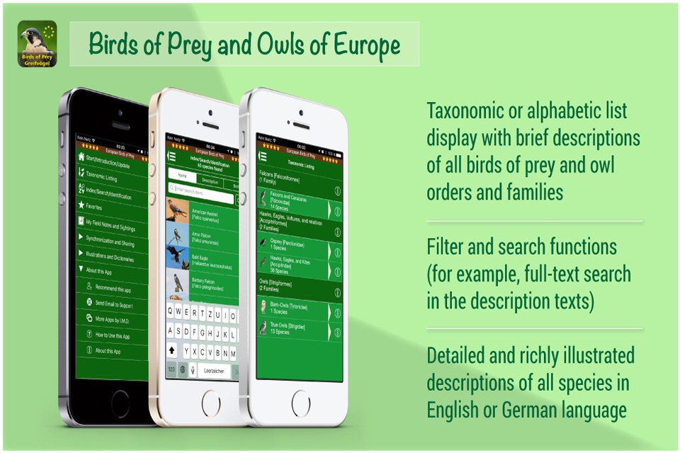 Greifvögel und Eulen Europas screenshot 3