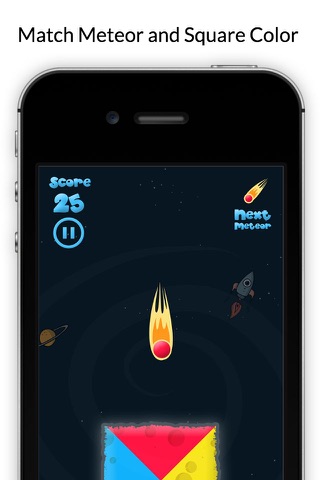 Space Twister color Match Game screenshot 4