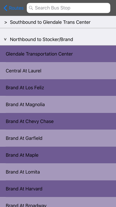 Glendale Beeline Bus screenshot 2