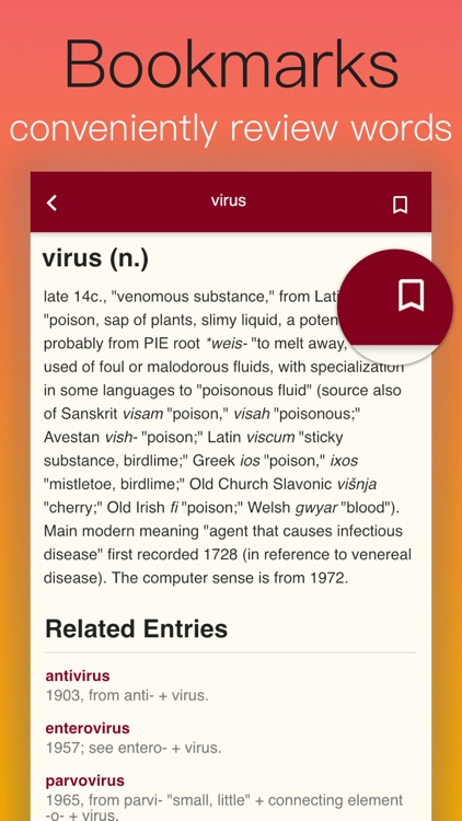 Etymonline English Dictionary screenshot-3