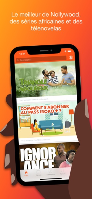 IROKO+, vos séries sur mobile