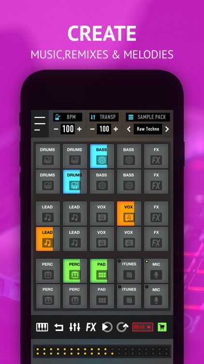 Mixpads-Drum Pads DJ Mixer PRO