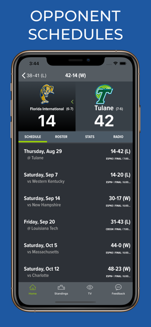 Tulane Football Schedules(圖8)-速報App