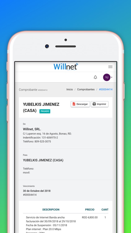 Willnet Cliente screenshot-3