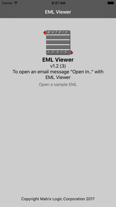 EML Viewer Screenshot 2