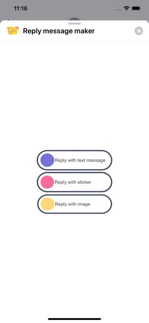 Reply message maker(圖2)-速報App