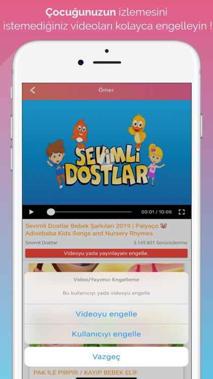 Kidbox Güvenli Çocuk Videoları