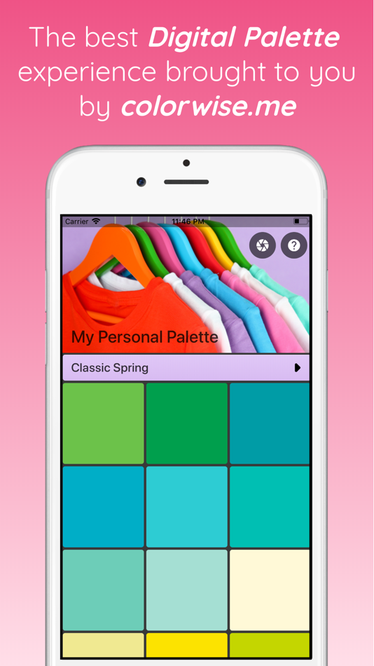 Цвета ios. Best Color. Your personal Palette.