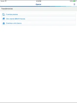 Screenshot 2 BBVA Net Cash Argentina iphone