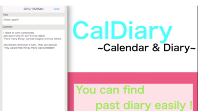 CalDiary - Calendar & Diary - screenshot 2
