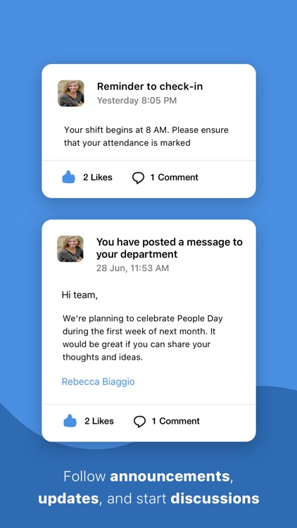 HR management - Zoho People screenshot-3